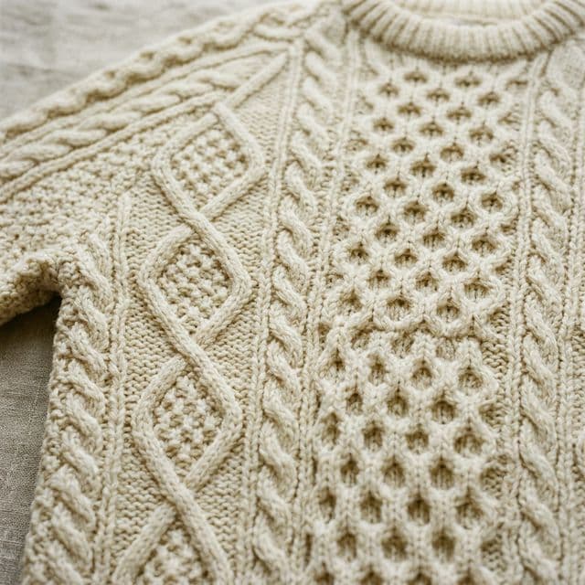 The Secret Stitches of Authentic Aran Sweaters podcast cover