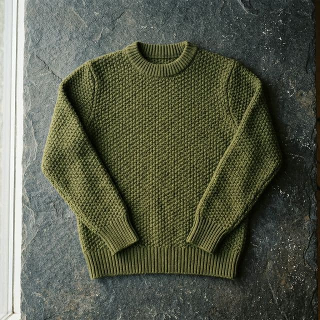 Aran Moss Pullover - view 1